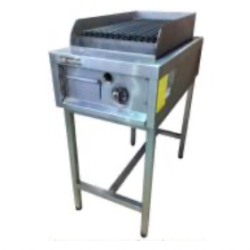 PARRILLA A GAS PIEDRA VOLCANICA