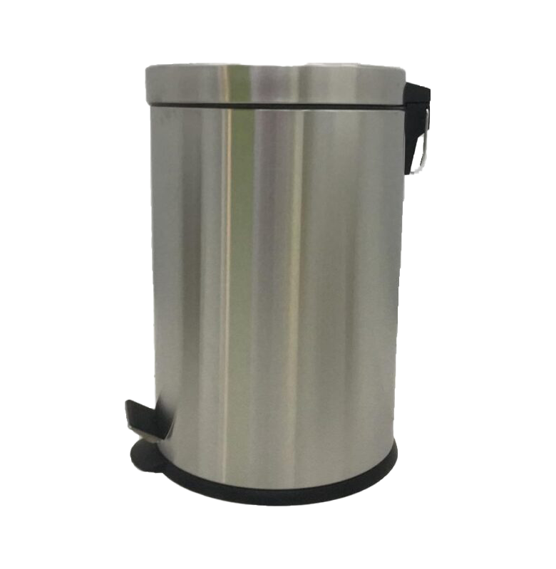 Basurero con pedal 20 litros acero inoxidable hotsell